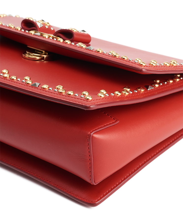 Salvatore Ferragamo Ginny Studded Medium
