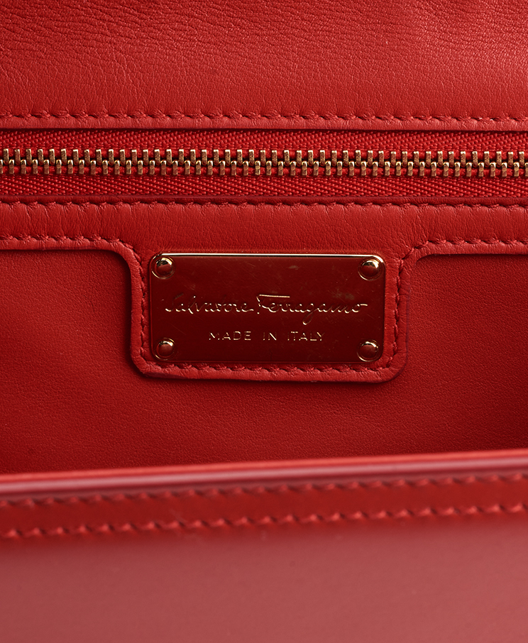 Salvatore Ferragamo Ginny Studded Medium
