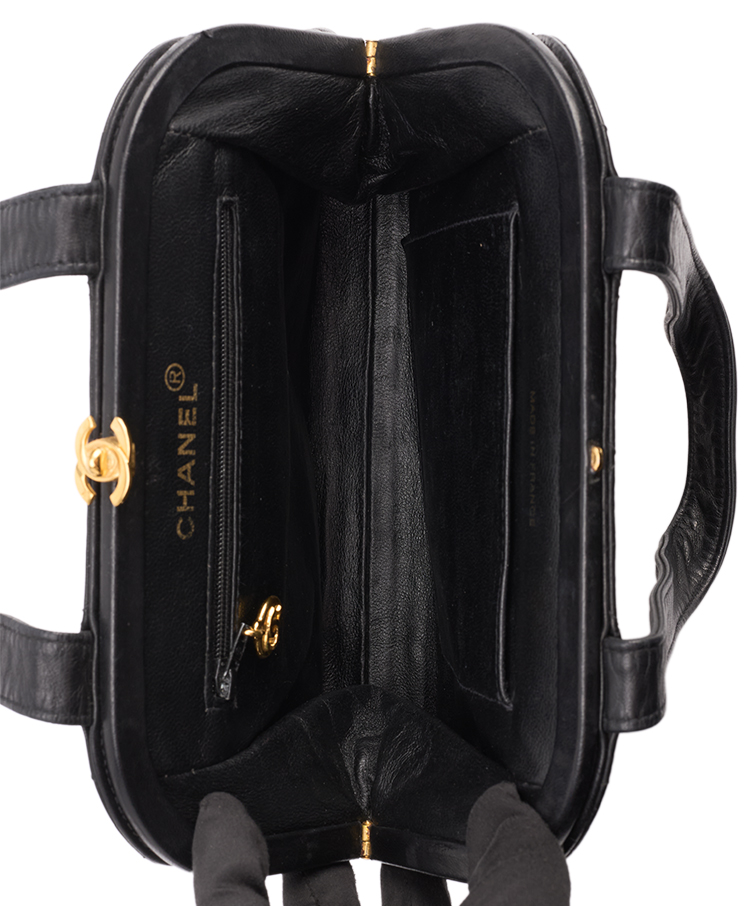 Chanel CC Frame Tote Bag