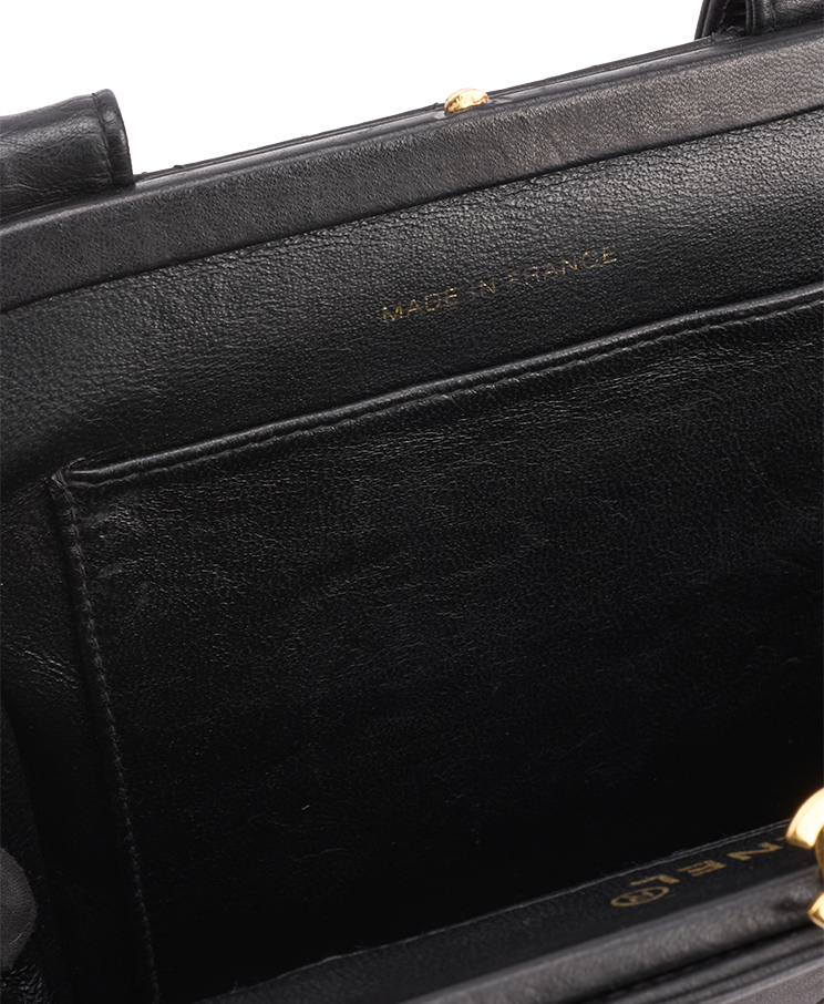 Chanel CC Frame Tote Bag