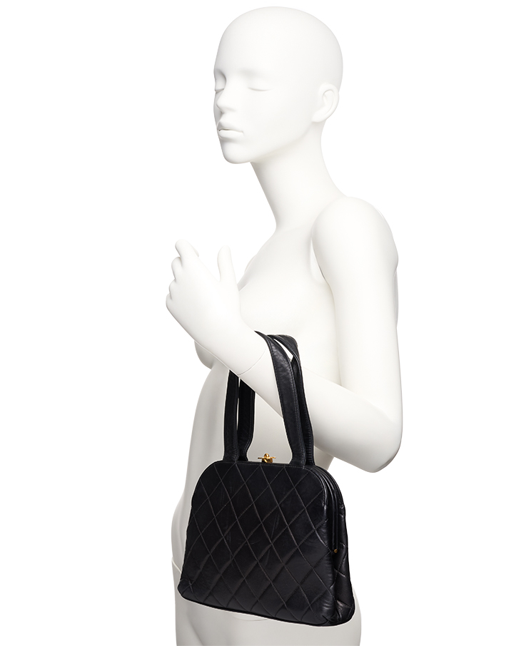 Chanel CC Frame Tote Bag