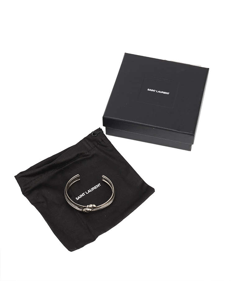 Saint Laurent Wide Cuff Bracelet M