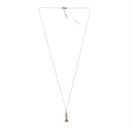 Saint Laurent Cone And Triangle Charm Necklace
