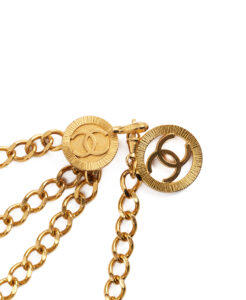 Chanel Medallion Chain-Link Belt