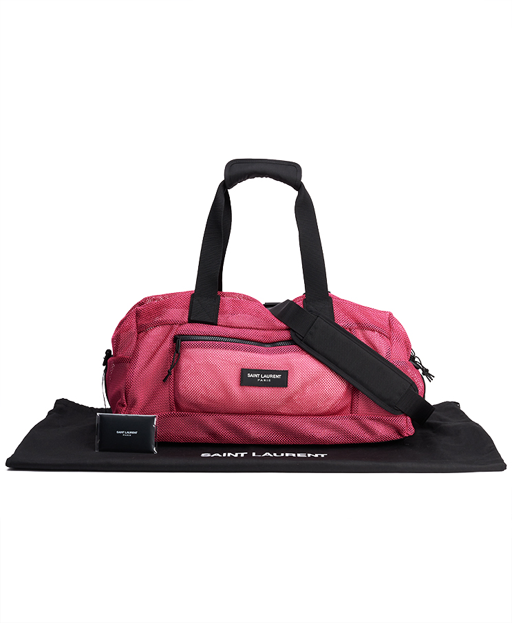 Saint Laurent Mesh Duffle Bag