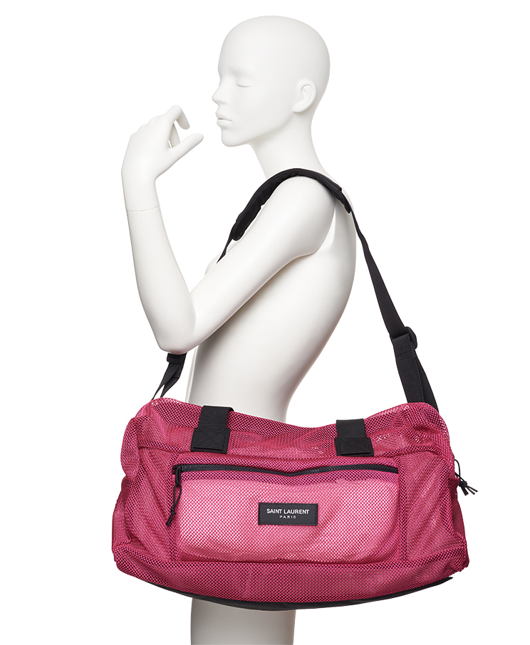 Saint Laurent Mesh Duffle Bag