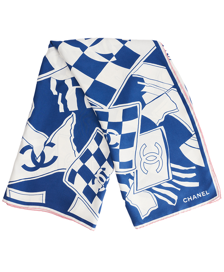 Chanel CC Logo Scarf
