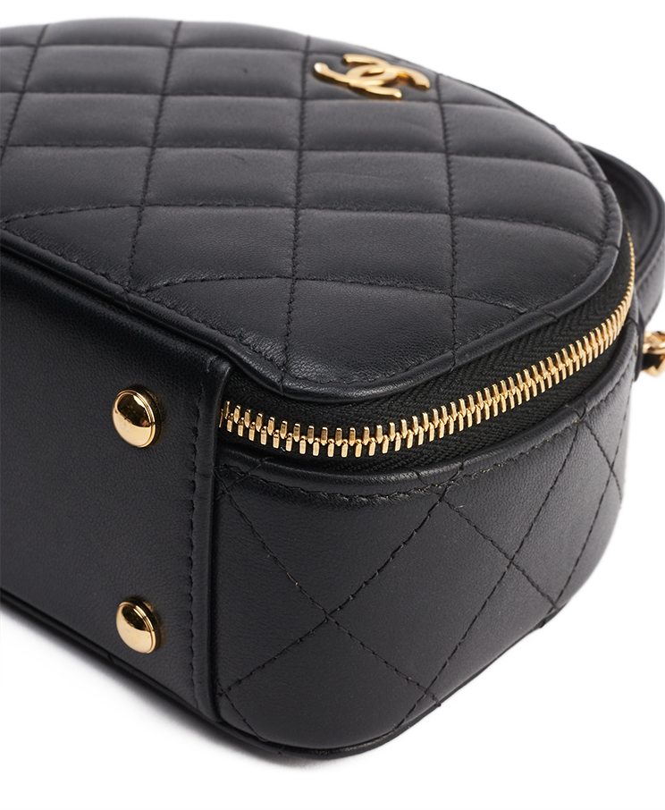 Chanel Chic Riviera Top Handle Vanity Case Small