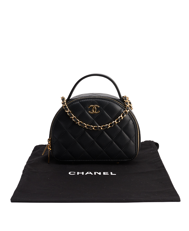 Chanel Chic Riviera Top Handle Vanity Case Small