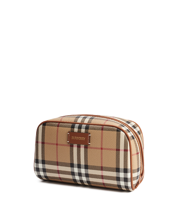Burberry Check Travel Pouch Small