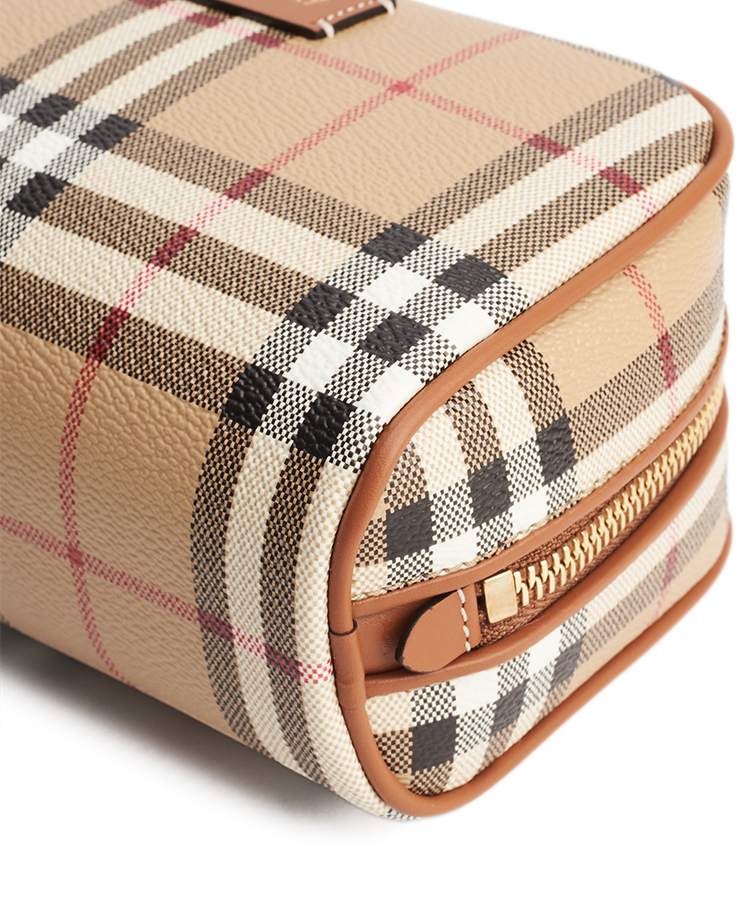 Burberry Check Travel Pouch Small