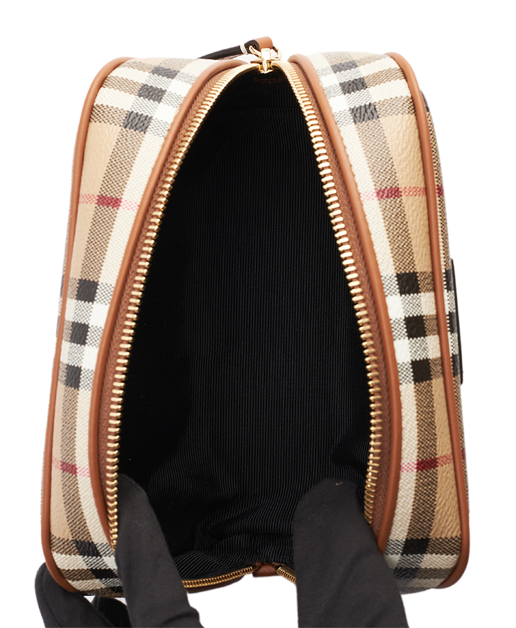 Burberry Check Travel Pouch Small
