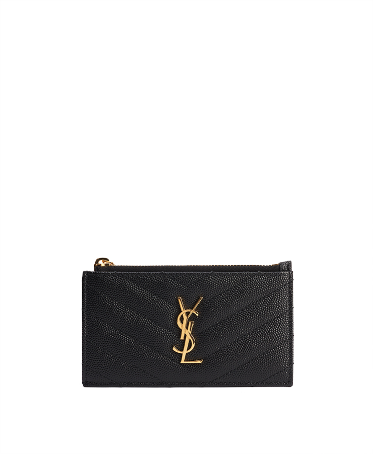 Saint Laurent Zipped Card Case