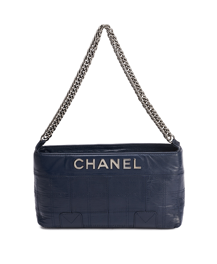 Chanel Lax Pochette Chain Shoulder Bag