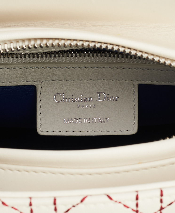 Dior Lady Dior Contrast Stitch Medium / Limited Edition