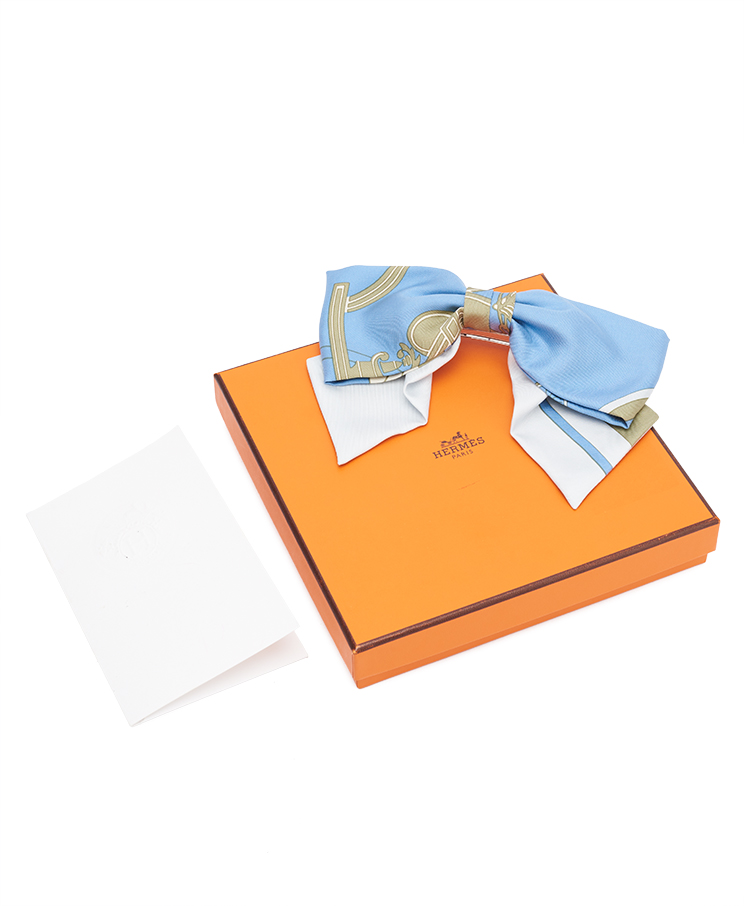 Hermes Ex-Libris Grenelle Hair Clip
