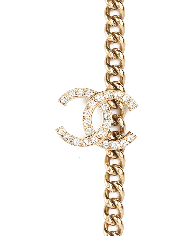 Chanel Looptie Coco Heart Necklace