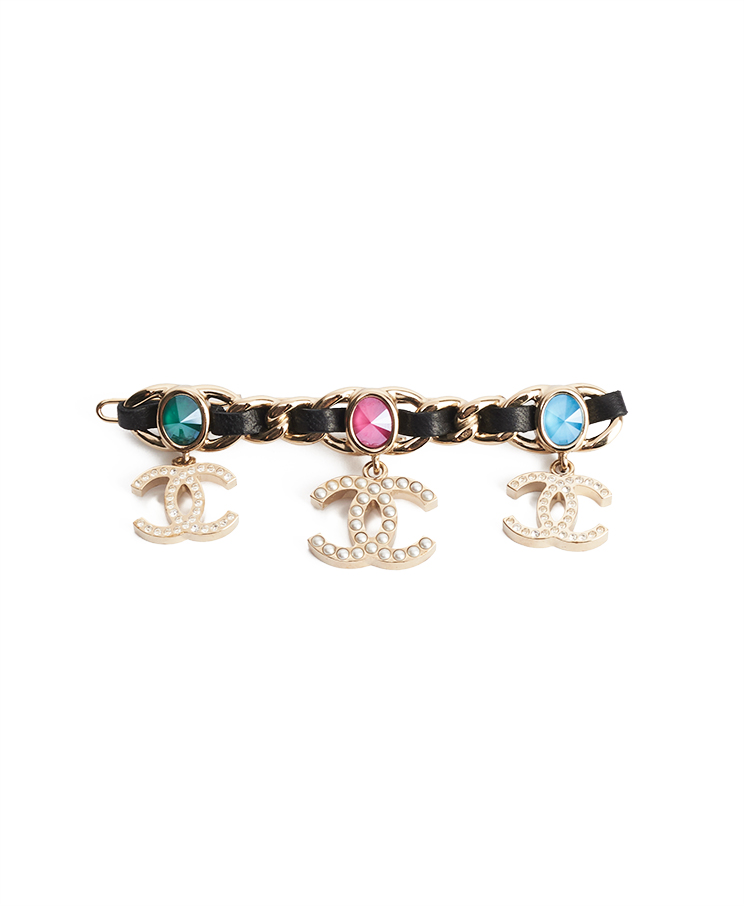 Chanel CC Mark Hair Clip