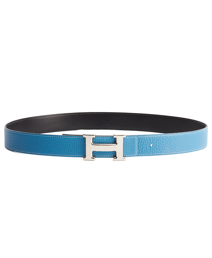 Hermes Constance H Buckle Reversible Belt