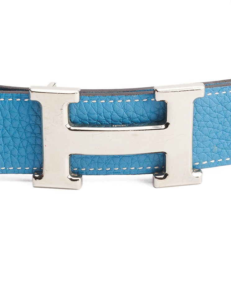 Hermes Constance H Buckle Reversible Belt