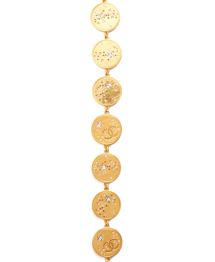 Chanel СС Coin Medallion Necklace
