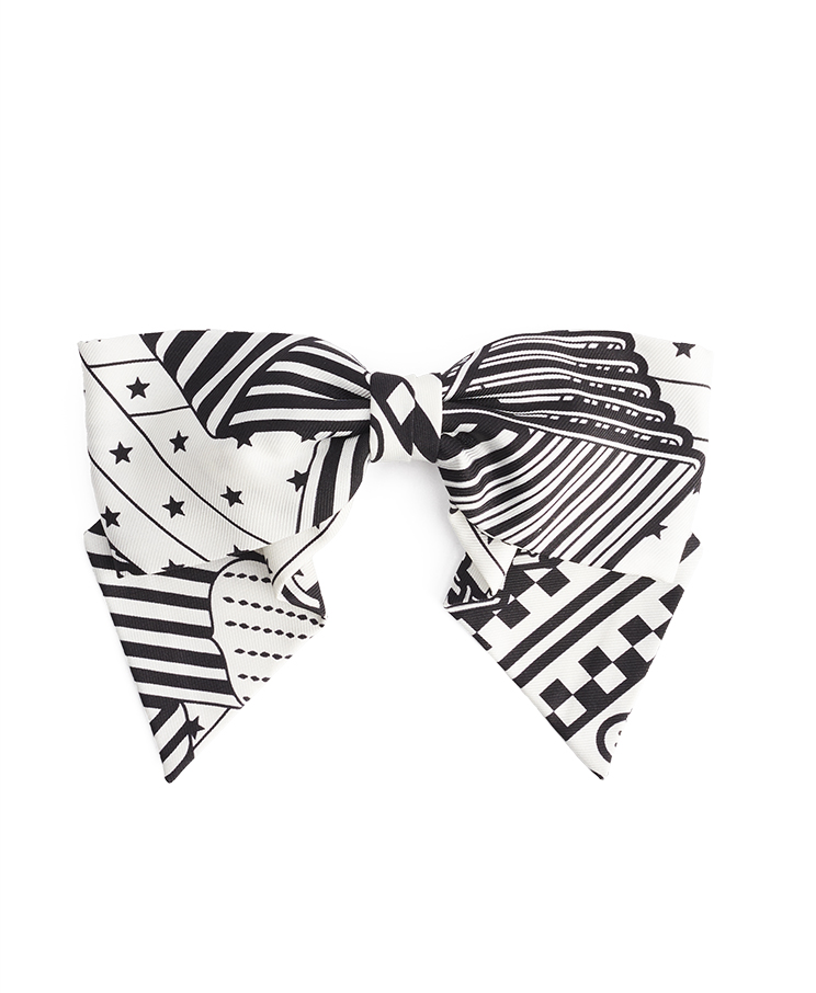 Hermes Bow Hair Clip Grenelle GM