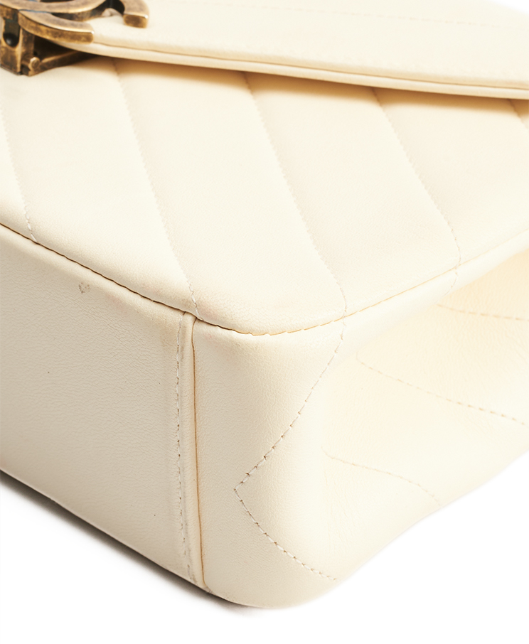 Chanel Chevron Envelope Flap Bag Small