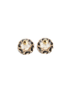 Chanel СС Crystal Chain Earrings