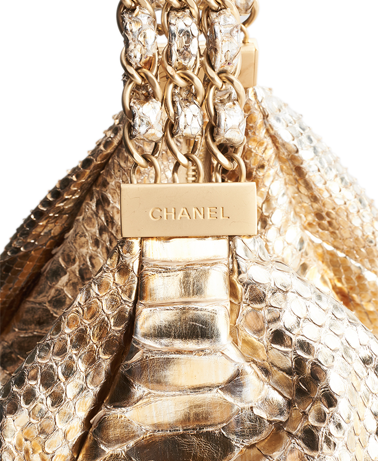 Chanel Rock and Chain Hobo Large