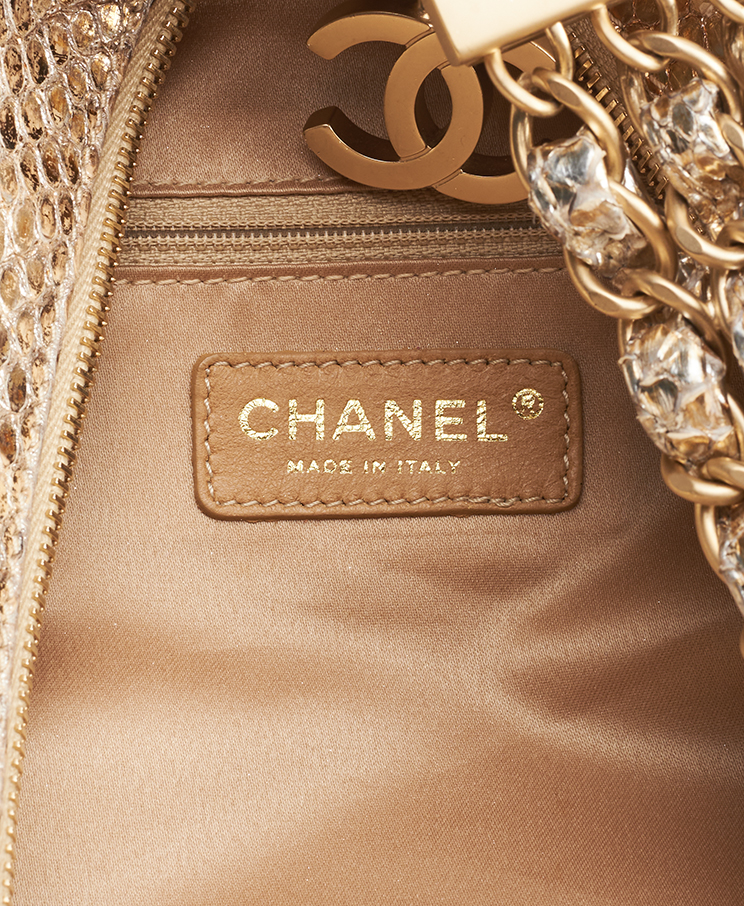 Chanel Rock and Chain Hobo Large