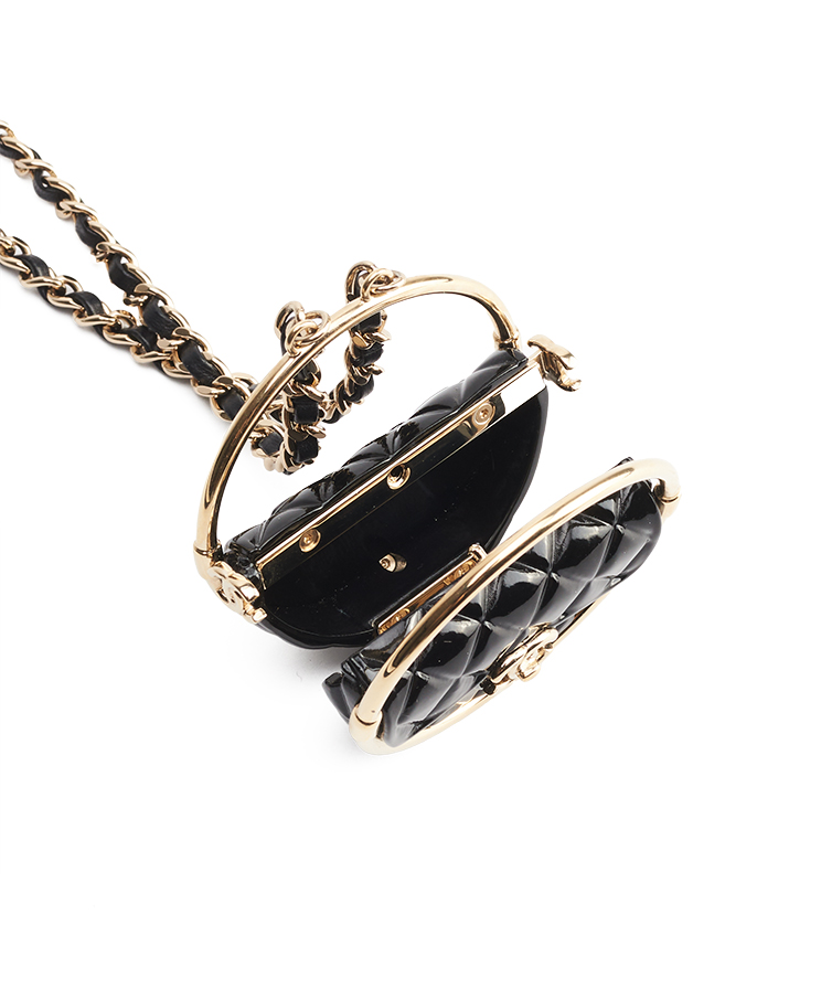 Chanel Hula Hoop Charm Necklace