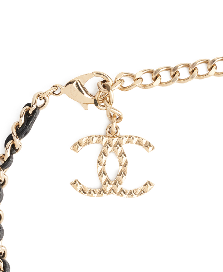 Chanel Hula Hoop Charm Necklace