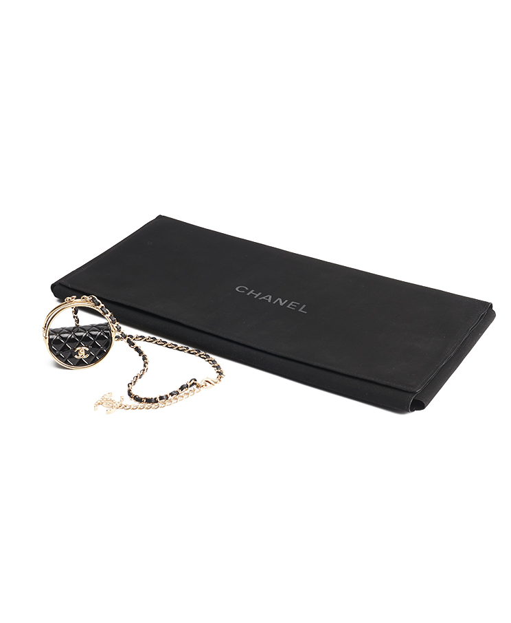 Chanel Hula Hoop Charm Necklace