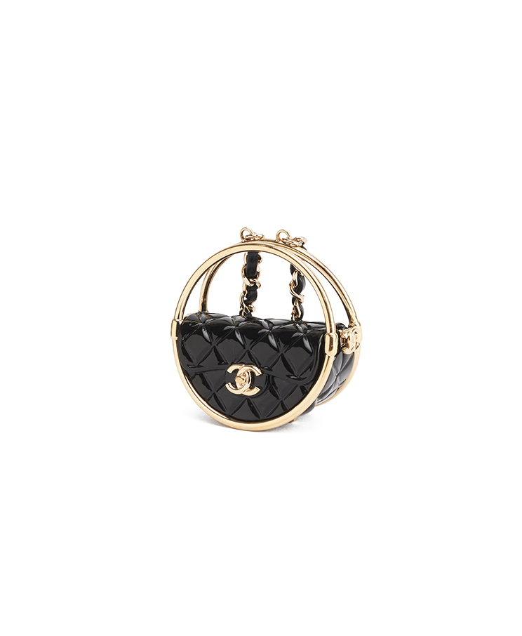 Chanel Hula Hoop Charm Necklace