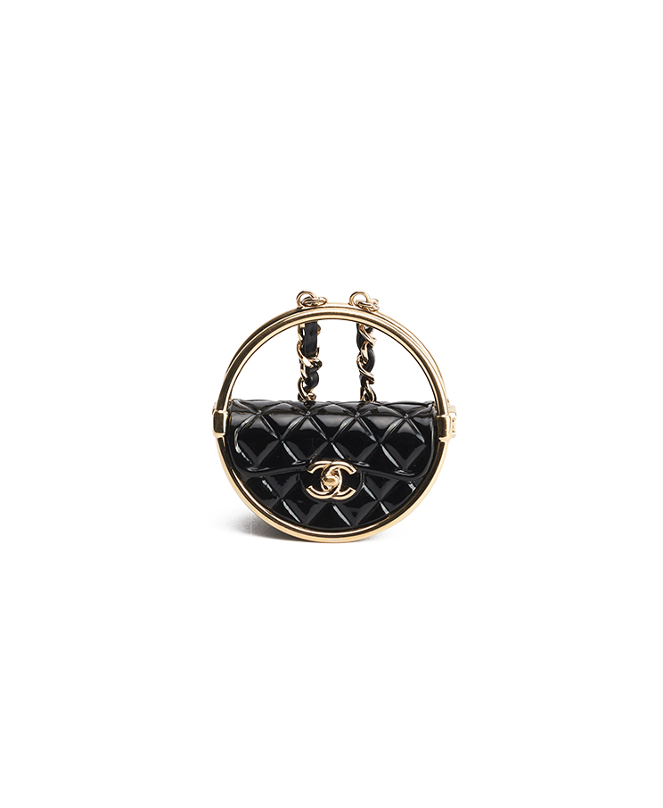 Chanel Hula Hoop Charm Necklace