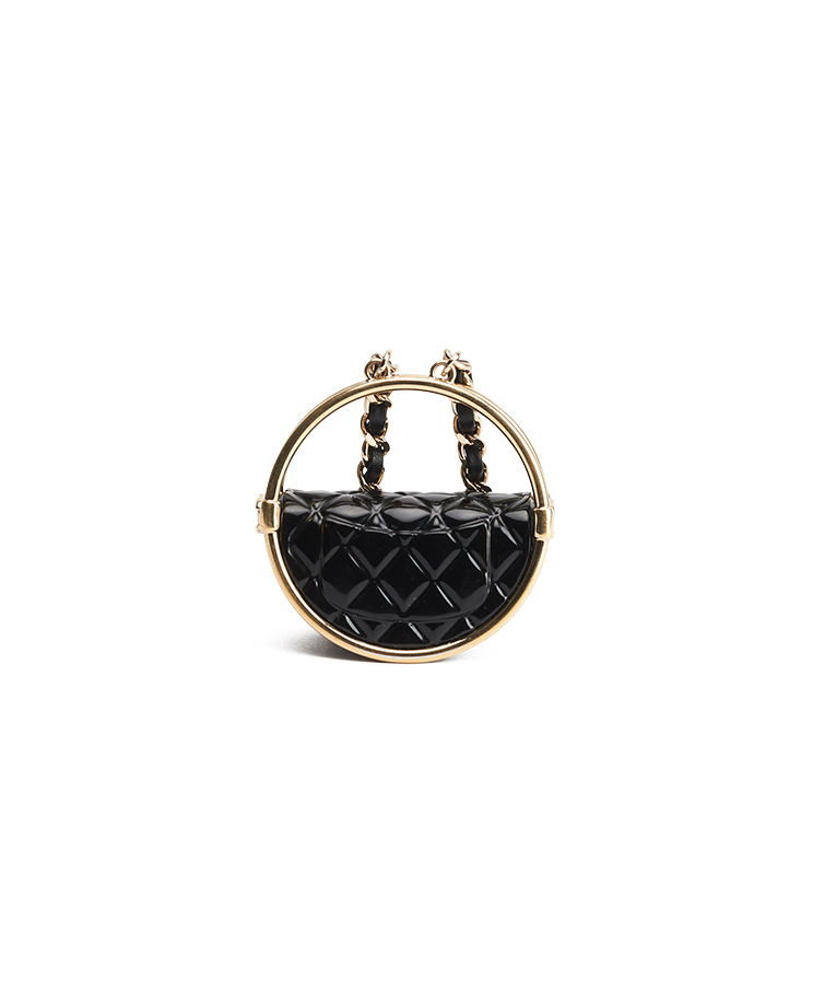 Chanel Hula Hoop Charm Necklace