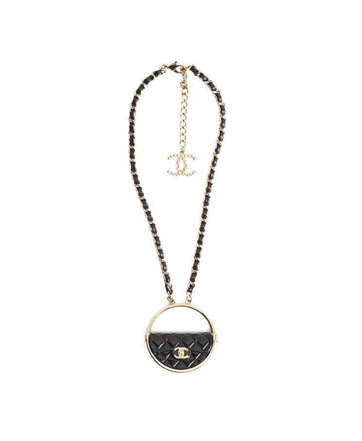 Chanel Hula Hoop Charm Necklace