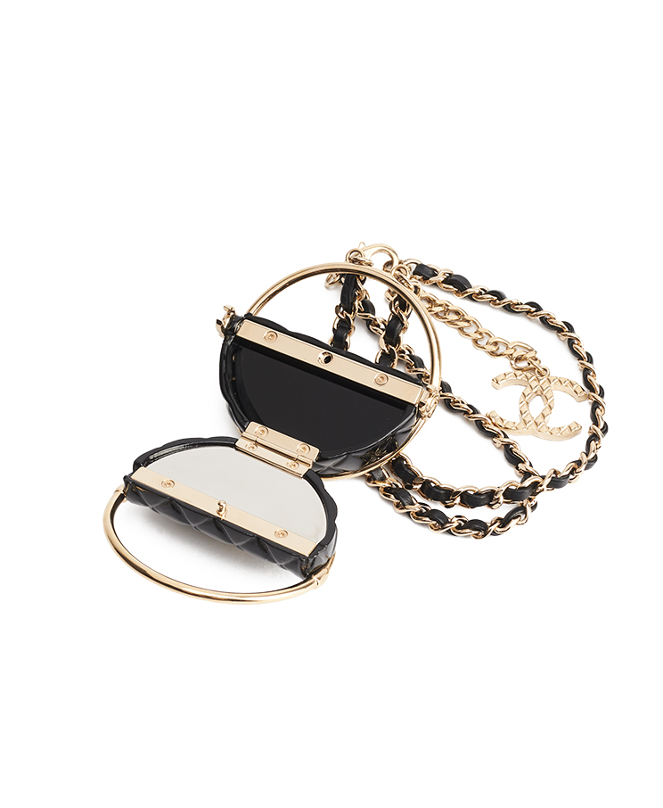 Chanel Hula Hoop Charm Necklace