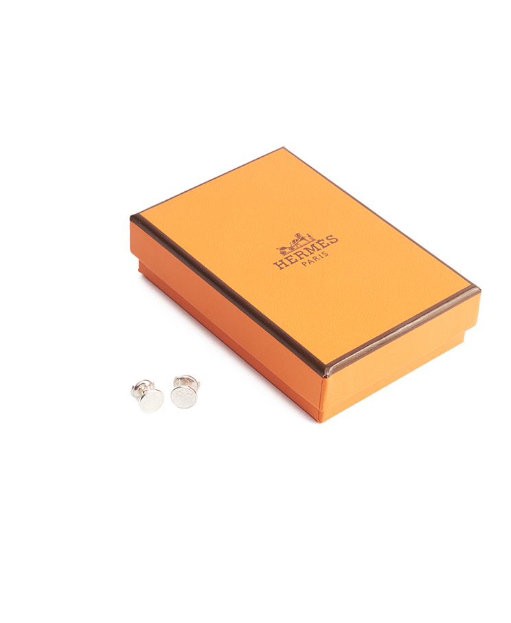 Hermes Ex-Libris Earrings XS