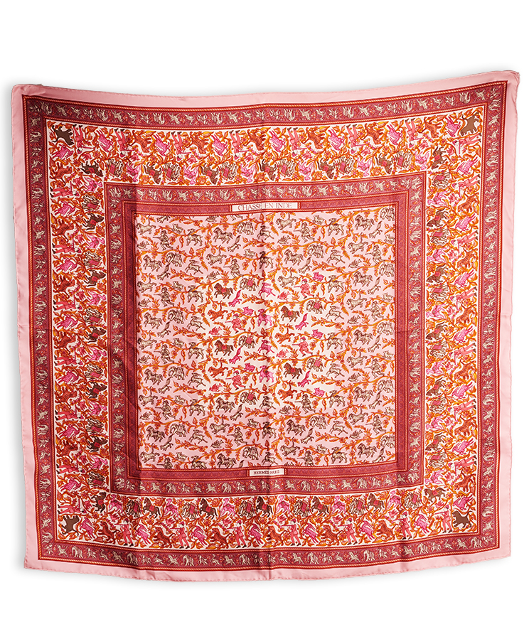 Hermes Scarf ‘Chasse en Inde’