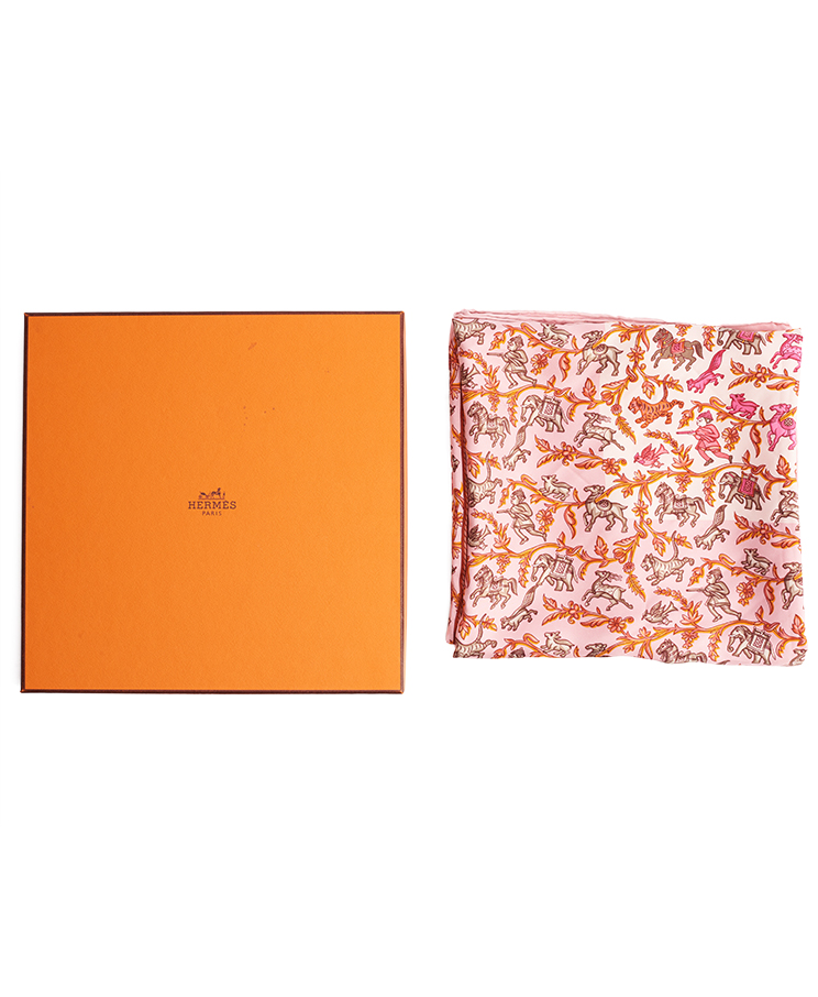 Hermes Scarf ‘Chasse en Inde’