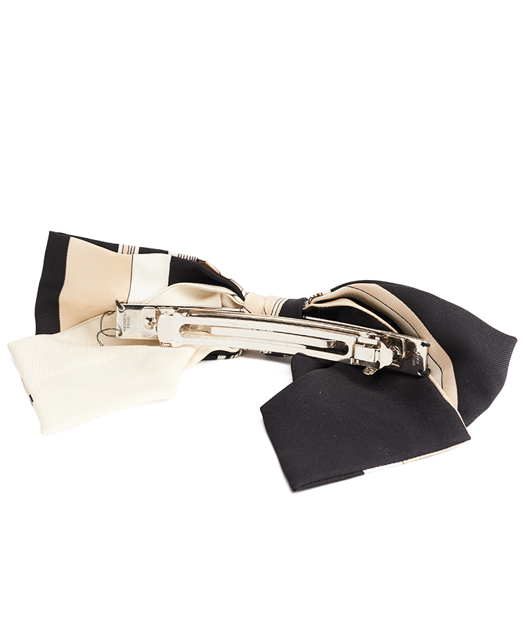 Hermes Bow Hair Clip Grenelle Ex-Libris