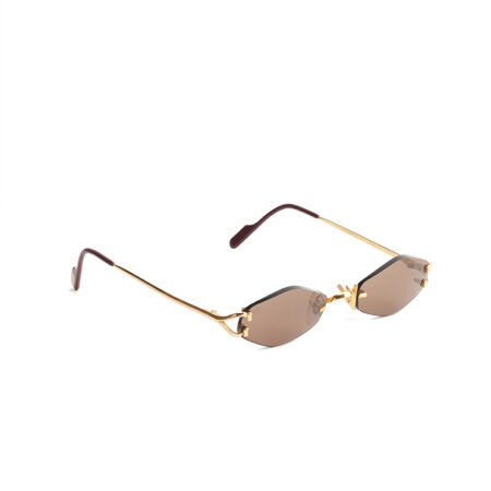 Cartier 'Soho' Rimless Vintage