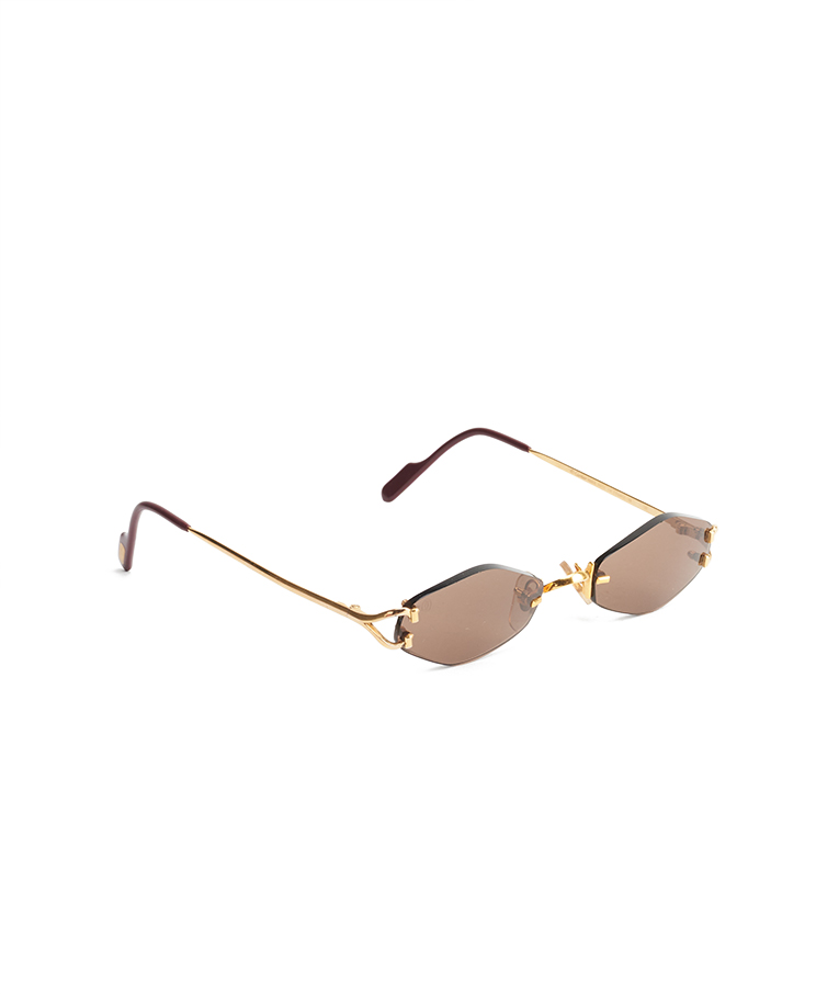 Cartier 'Soho' Rimless Vintage