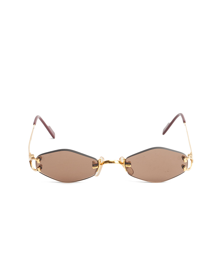 Cartier 'Soho' Rimless Vintage