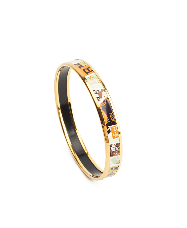 Hermes 'Postage Stamps' Bangle