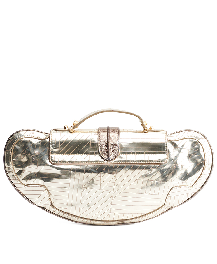 Fendi Vanity Mirrored Clutch Bag