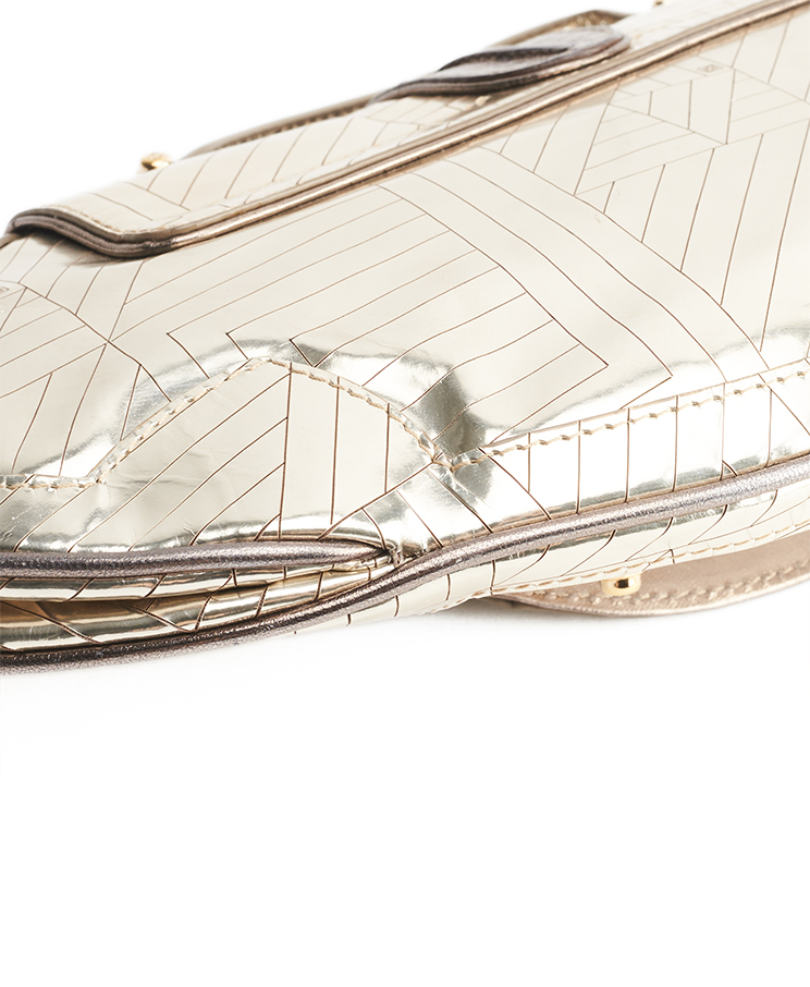 Fendi Vanity Mirrored Clutch Bag