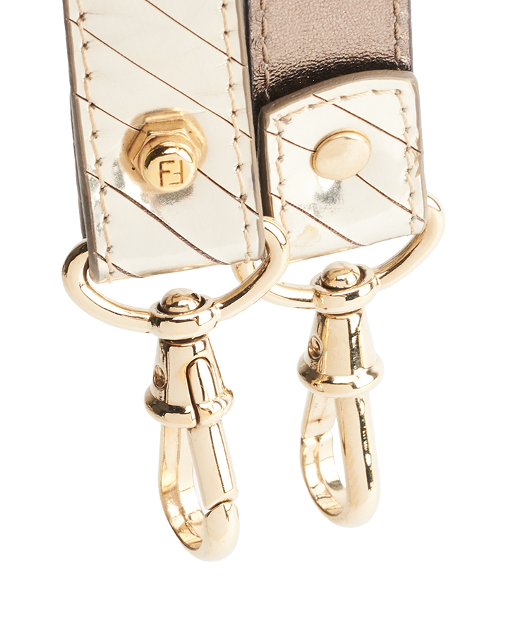 Fendi Vanity Mirrored Clutch Bag