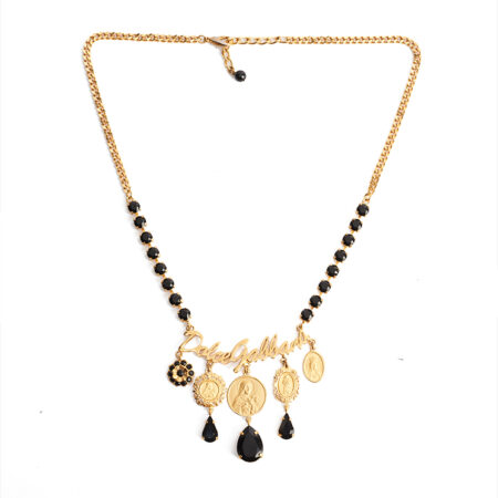 Dolce & Gabbana Votive-Motif Medallion Necklace